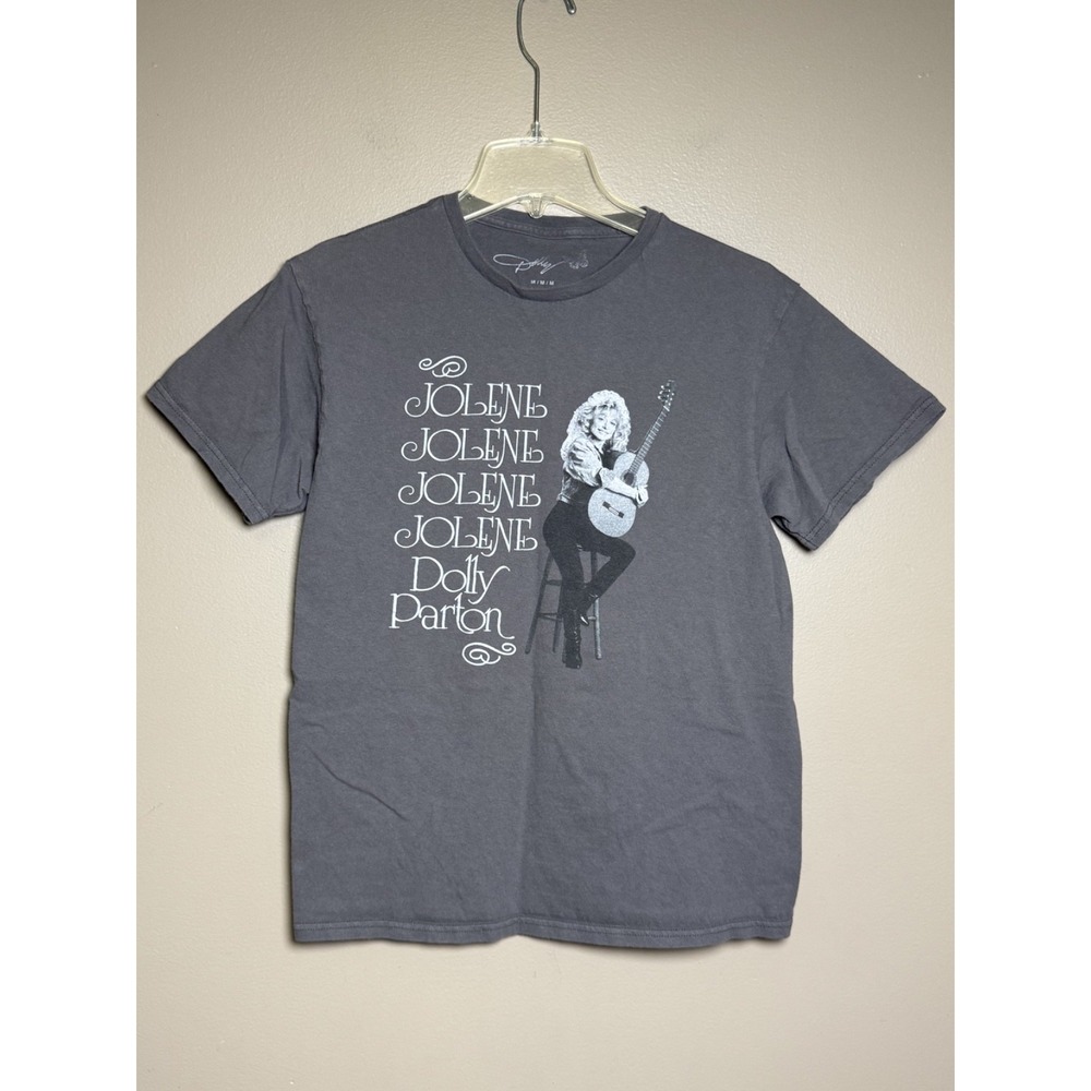 Gray Dolly Parton Official Licensed Jolene Tshirt Size M